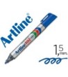 ROTULADOR ARTLINE MARCADOR PERMANENTE 107 AZUL PUNTA REDONDA