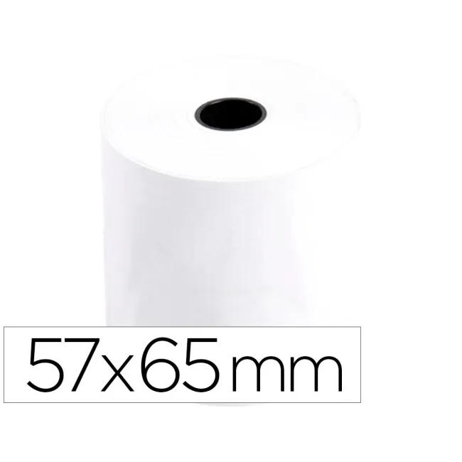 ROLLO SUMADORA ELECTRO 57 MM ANCHO X 65 MM DIAMETRO