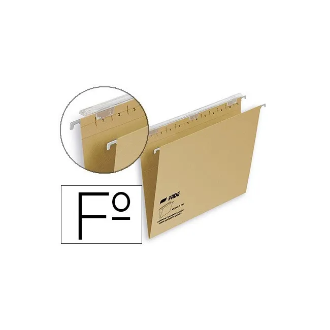 CARPETA COLGANTE FADE TIKI FOLIO VISOR SUPERIOR 290 MM EFECTO LUPA ...