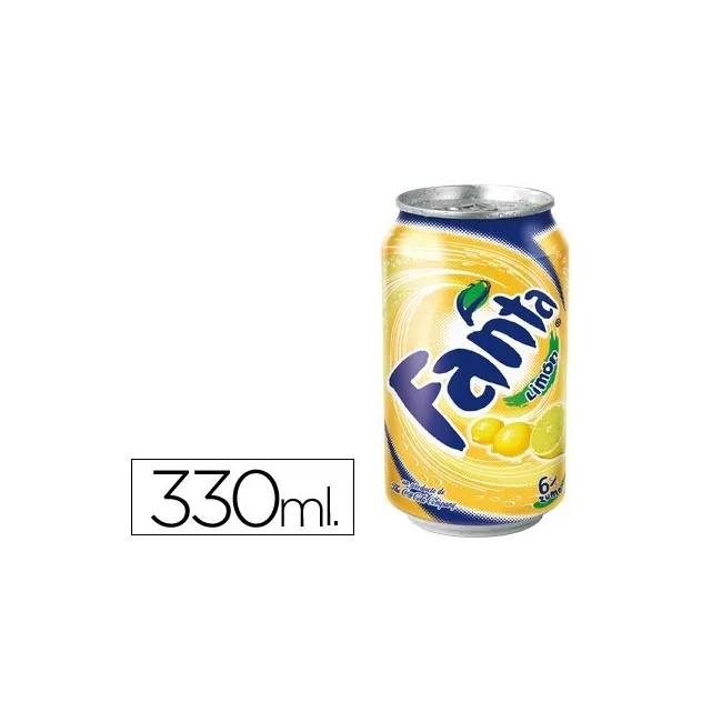 REFRESCO FANTA LIMON LATA 330ML