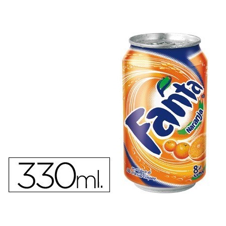 REFRESCO FANTA NARANJA LATA 330ML