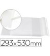FORRALIBRO LIDERPAPEL Nº29 CON SOLAPA AJUSTABLE ADHESIVO 285 X 530 MM