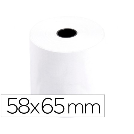 ROLLO SUMADORA ELECTRO 58 MM ANCHO X 65 MM DIAMETRO