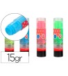 PEGAMENTO LIDERPAPEL EN BARRA 15 GR TRAZO MAGICO COLOR NEON SURTIDO...