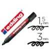 ROTULADOR EDDING MARCADOR PERMANENTE 300 NEGRO PUNTA REDONDA 1,5-3 MM
