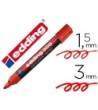 ROTULADOR EDDING MARCADOR PERMANENTE 300 ROJO PUNTA REDONDA 1,5-3 MM