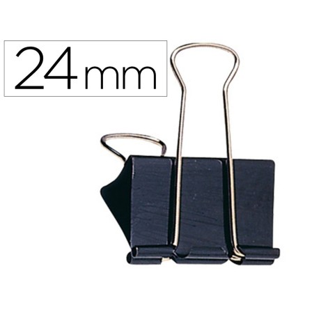 PINZA METALICA Q-CONNECT REVERSIBLE N.2 25 MM CAJA DE 10 UNIDADES