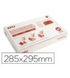 FORRALIBRO APLI PVC CON SOLAPA AJUSTABLE ADHESIVO 285X295 MM