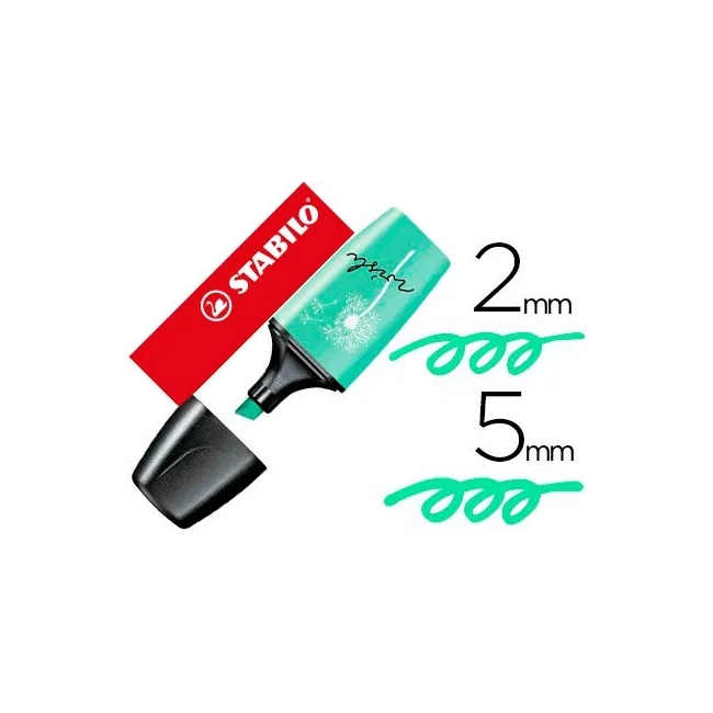 ROTULADOR STABILO BOSS MINI PASTELLOVE PIZCA DE MENTA