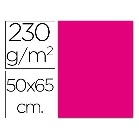 CARTULINA FLUORESCENTE MAGENTA50X65 CM