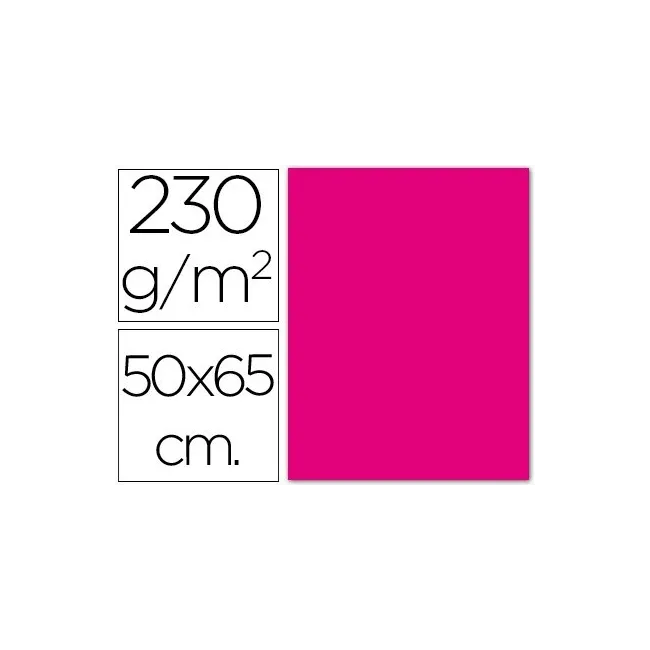 CARTULINA FLUORESCENTE MAGENTA50X65 CM
