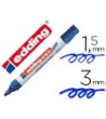 ROTULADOR EDDING PARA PIZARRA BLANCA 660 COLOR AZUL PUNTA REDONDA 1...