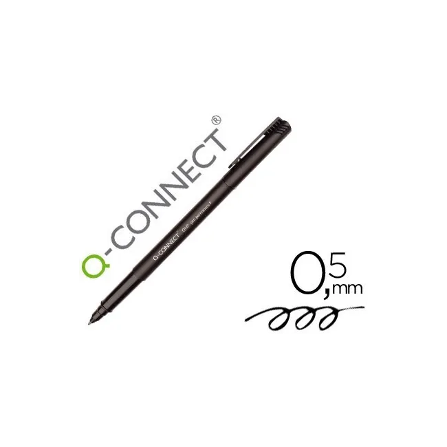 ROTULADOR Q-CONNECT RETROPROYECCION PUNTA FIBRA SUPER FINA REDONDA ...