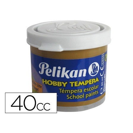 TEMPERA HOBBY 40 CC OCRE CLARO -N.80