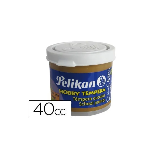 TEMPERA HOBBY 40 CC OCRE CLARO -N.80