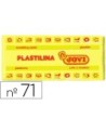 PLASTILINA JOVI 71 AMARILLO CLARO -UNIDAD -TAMAÑO MEDIANO