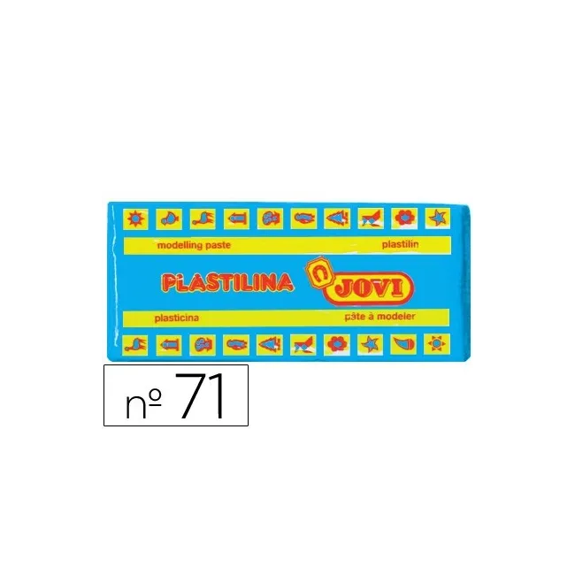 PLASTILINA JOVI 71 AZUL CLARO -UNIDAD -TAMAÑO MEDIANO