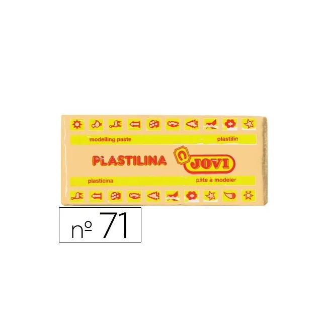 PLASTILINA JOVI 71 CARNE -UNIDAD -TAMAÑO MEDIANO