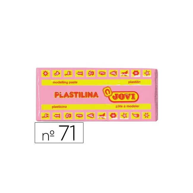 PLASTILINA JOVI 71 ROSA -UNIDAD -TAMAÑO MEDIANO