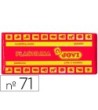 PLASTILINA JOVI 71 RUBI -UNIDAD -TAMAÑO MEDIANO