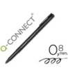 ROTULADOR Q-CONNECT RETROPROYECCION PUNTA FIBRA MEDIA REDONDA 0.8 M...