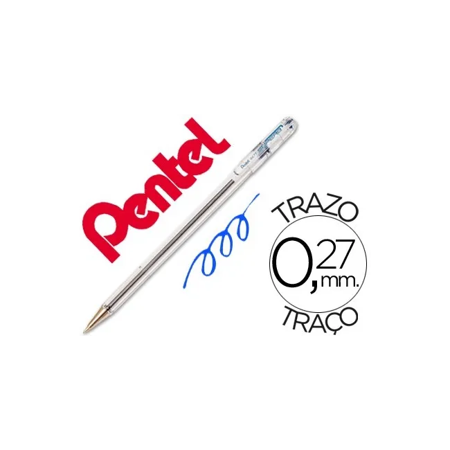 BOLIGRAFO PENTEL BK-77 C AZUL