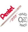 BOLIGRAFO PENTEL BK-77 B ROJO