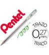 BOLIGRAFO PENTEL BK-77 D VERDE