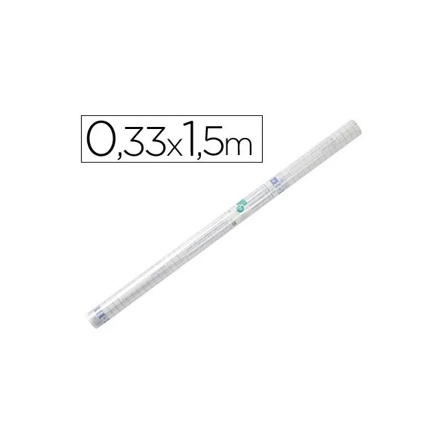 ROLLO PLASTICO ADHESIVO LIDERPAPEL 0.33X1.50 50 MC -FORRALIBROS REM...