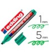 ROTULADOR EDDING MARCADOR PERMANENTE 330 VERDE PUNTA BISELADA 1-5 M...