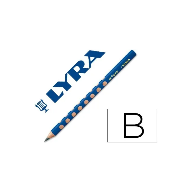 LAPICES DE GRAFITO LYRA GROOVE TRIANGULAR MINA B DE 4,25 MM