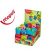 SACAPUNTAS PLASTICO MAPED BOOGY 1 USO CON DEPOSITO COLORES SURTIDOS