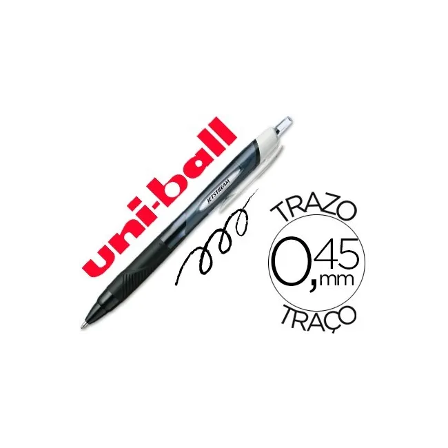 BOLIGRAFO UNI-BALL JET STREAM SPORT SXN-150 NEGRO