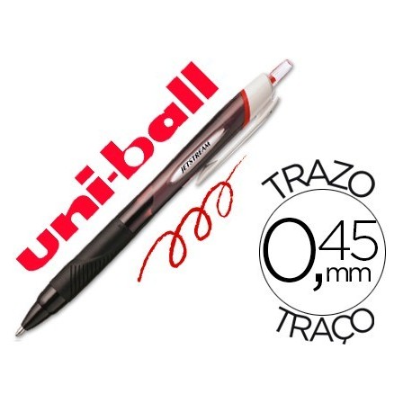 BOLIGRAFO UNI-BALL JET STREAM SPORT SXN-150 ROJO
