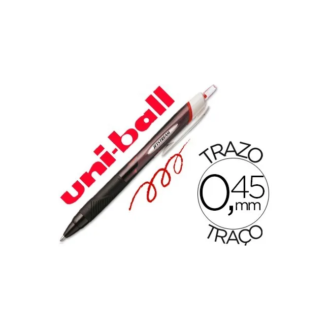 BOLIGRAFO UNI-BALL JET STREAM SPORT SXN-150 ROJO