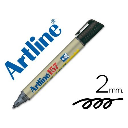 ROTULADOR ARTLINE PIZARRA EK-157 NEGRO -PUNTA REDONDA 2 MM