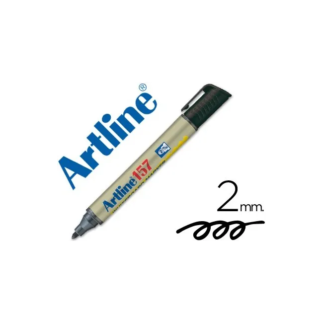 ROTULADOR ARTLINE PIZARRA EK-157 NEGRO -PUNTA REDONDA 2 MM