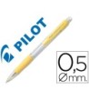 PORTAMINAS PILOT SUPER GRIP AMARILLO 0,5 MM SUJECION DE CAUCHO