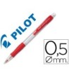 PORTAMINAS PILOT SUPER GRIP ROJO 0,5 MM SUJECION DE CAUCHO