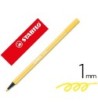 ROTULADOR STABILO ACUARELABLE PEN 68 AMARILLO 1 MM