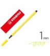 ROTULADOR STABILO ACUARELABLE PEN 68 AMARILLO LIMON 1 MM