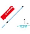 ROTULADOR STABILO ACUARELABLE PEN 68 AZUL CLARO 1 MM