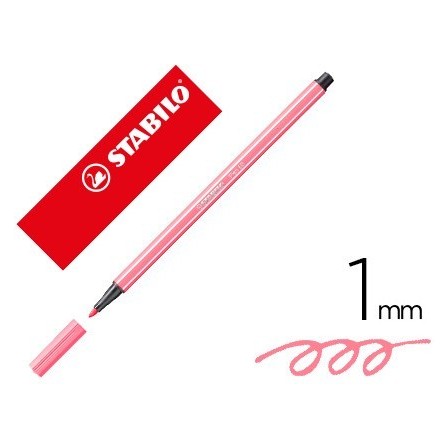 ROTULADOR STABILO ACUARELABLE PEN 68 CARNE OSCURO 1 MM