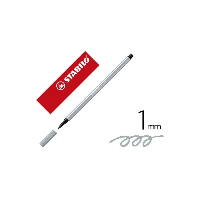 ROTULADOR STABILO ACUARELABLE PEN 68 GRIS AZULADO CLARO 1 MM