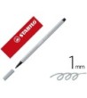 ROTULADOR STABILO ACUARELABLE PEN 68 GRIS AZULADO CLARO 1 MM