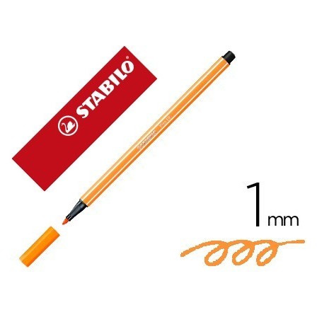 ROTULADOR STABILO ACUARELABLE PEN 68 OCRE 1 MM