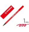 ROTULADOR STABILO ACUARELABLE PEN 68 ROJO CARMIN 1 MM
