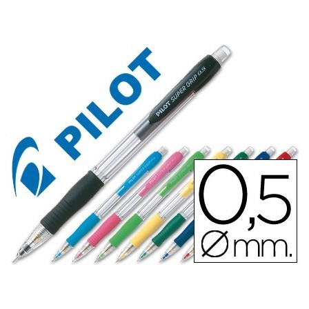PORTAMINAS PILOT SUPER GRIP 0,5 MM -UNIDAD