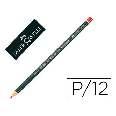 LAPICES COPIATIVO FABER CASTELL ROJO UNIDAD