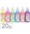 PURPURINA PEGAMENTO LIDERPAPEL FANTASIA COLORES METALICOS PASTELES ...